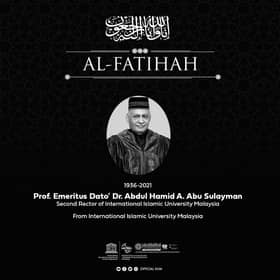 IIUM second rector Abdul Hamid dies at 85