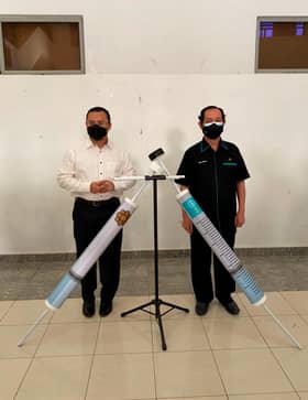 MB tinjau suntikan dos pertama Vaksin Selangor di PPV UIAM