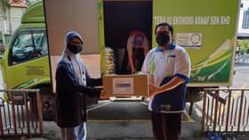 LZS agih 1,110 bakul makanan kepada penduduk terjejas di Hulu Langat