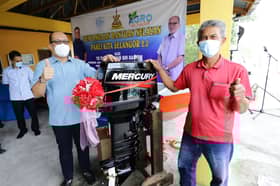 Impian nelayan miliki enjin sangkut 40 kuasa kuda tercapai