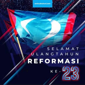 Amirudin: Reformasi satukan rakyat bina negara adil, saksama