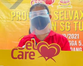 Wanita pulih rawatan bedah jantung teruja terima vaksin negeri