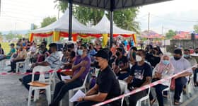 Vaccine in hot demand at Gombak Setia