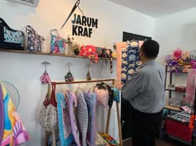 Pusat seni kraf dibuka di Meru, pasar produk tempatan