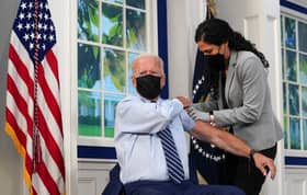 Biden gets Covid-19 vaccine booster shot