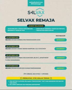 Teen Selvax in two location by week's end