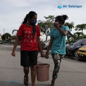 Bantuan lori tangki air terus digerakkan ke kawasan terjejas