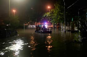 16 penduduk terperangkap banjir di Pokok Sena diselamatkan