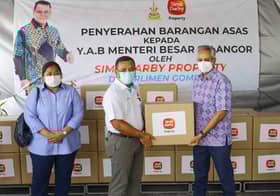 Selangor terima lebih 4,000 bakul makanan sumbangan Sime Darby