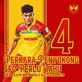 Selangor FC formulates guides for Red Giant fans attending stadium match