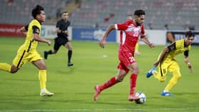 Hat-trick by Ali Olwan aided Jordan to crush Harimau Malaya 4-0