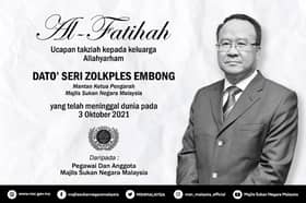 Zolkples’s passing huge loss to country’s sports fraternity