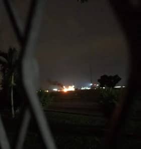 Pesawat pejuang TUDM terlibat kemalangan di Butterworth