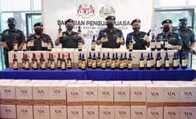 Cubaan seludup minuman keras lebih RM20 juta gagal