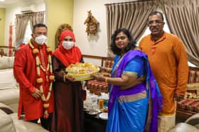 MB and wife attend Deepavali open house by Sentosa ADUN