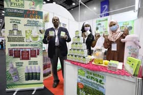 SIBS 2021: Teh hijau Fyllo daun kelapa sawit tarik perhatian pengunjung 