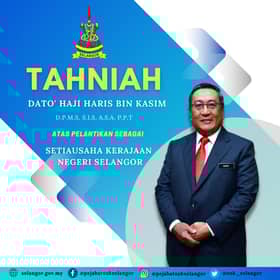 Haris is new Selangor State Secretary