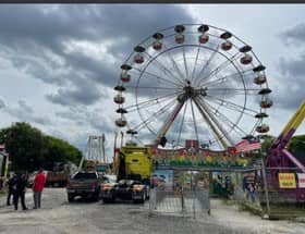 Pemuda jatuh roda Ferris: Operasi lima permainan dihenti