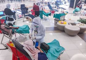 Kadar derma darah masih rendah, jauh banding sasaran nasional