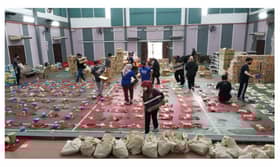 Team Selangor ready to aid flood victims with food baskets at the ready