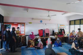 800 flood victims evacuated to Johan Setia relief centre