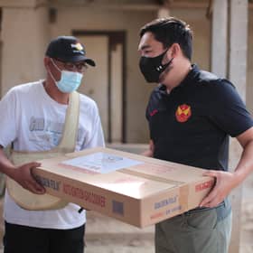 Raja Muda sertai misi bantuan pascabah di Sungai Lui