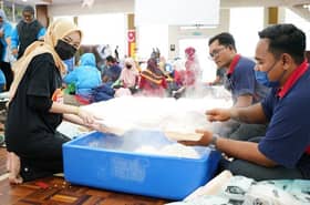Dapur Ehsan agih 14,000 pek makanan kepada mangsa bah