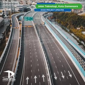 DASH repaints road markings following NKVE crash