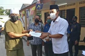 JPS digesa baik pulih pintu kunci air, ban Kampung Lombong