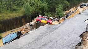Izham: Vehicle owners affected by drain collapse to be assisted