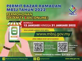 Bazar Ramadan: MBSJ buka permohonan permit, ada 1,251 petak niaga