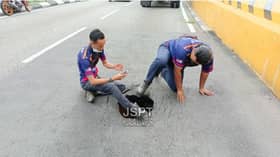 Tanah mendap, Jalan Kinabalu arah Cheras ditutup dua hari