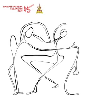 Bulan tidak lagi mengambang