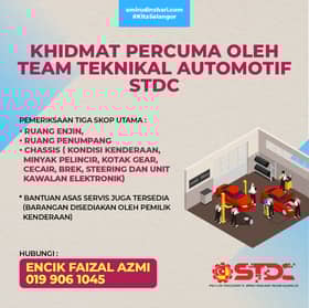 Mangsa bah Kuala Selangor boleh periksa kenderaan secara percuma