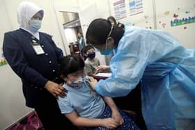 26.8 pct of children receive first dose of Covid-19 vaccine