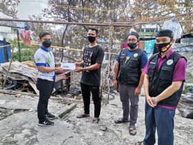 Mangsa kebakaran di Gombak terima bantuan Zakat Selangor