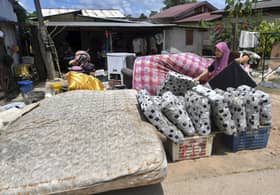 Bah di Terengganu dan Kelantan makin pulih, air sungai bawah paras bahaya