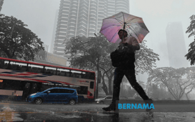 Thunderstorms, heavy rain in six states until 9pm — MetMalaysia
