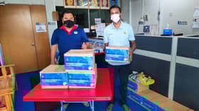 ADN Permatang agih 300 pek makanan asas, bantu penduduk dikuarantin