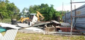 Illegal structures on government land, river reserves demolished
