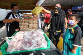 Ayam, ikan segar dijual murah di DUN Pandan Indah, Teratai esok