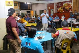 MB bantu kempen calon KEADILAN DUN Bukit Naning, Semerah