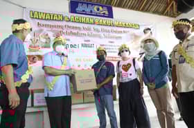 Masyarakat Orang Asli luah syukur terima bakul makanan, jimat belanja dapur