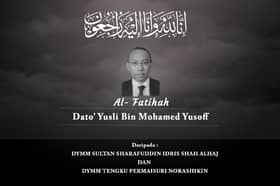 Sultan, Tengku Permaisuri zahir sedih pemergian mantan CEO Bursa