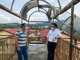 Wakil rakyat Rawang, Selayang belanja RM30,000 baik pulih bumbung jejantas