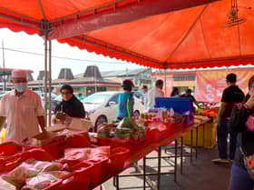 Jualan di Sekinchan dapat sambutan, barang keperluan habis dalam tempoh dua jam