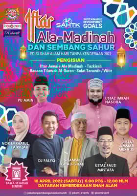 MBSA anjur program buka puasa ala Madinah Sabtu ini