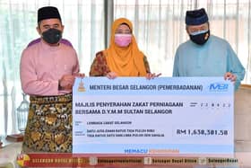 Sultan Selangor berkenan terima zakat niaga RM33.7 juta