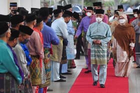 Agong, Raja Permaisuri berangkat ke majlis khatam al-Quran, tahlil