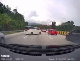 Polis Gombak buru pemandu Alphard buat provokasi di jalan raya